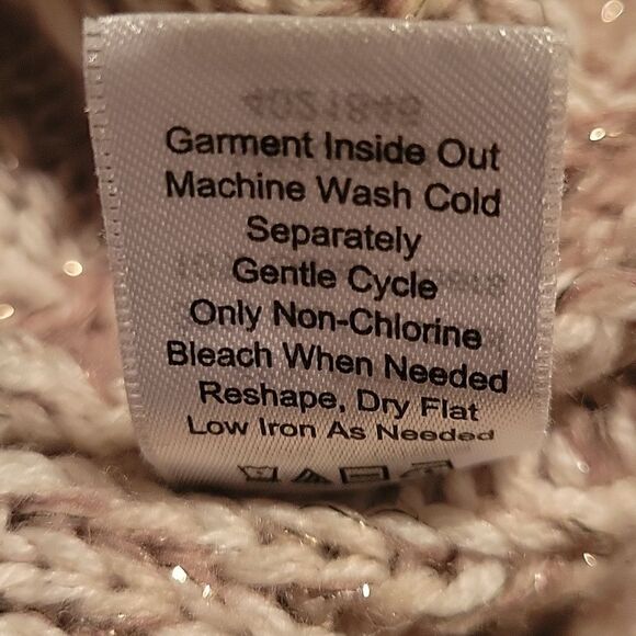 Coldwater Creek Ladies  Pullover Turtleneck Oversized Knit Sweater,  Large Brown - Picture 13 of 13